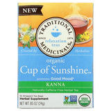 Organic Tea Cup of Sunshine 16 Bags By Traditional Medicinals