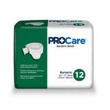 Unisex Adult Incontinence Brief ProCare Tab Closure 2X-Large Disposable Heavy Absorbency Count of 12 By First Quality