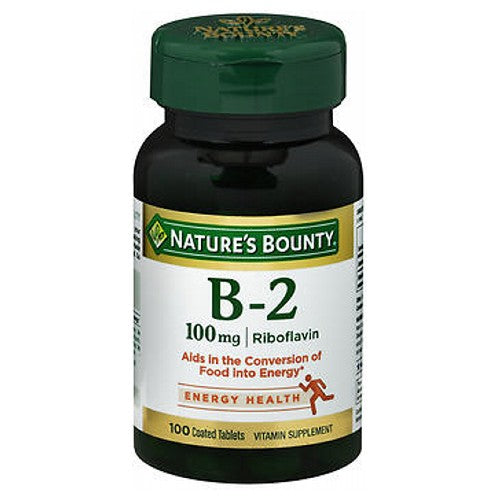 Nature's Bounty Vitamin B-2 24 X 100 Tabs By Nature's Bounty