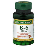 Nature's Bounty Vitamin B-6 24 X 100 Tabs By Nature's Bounty