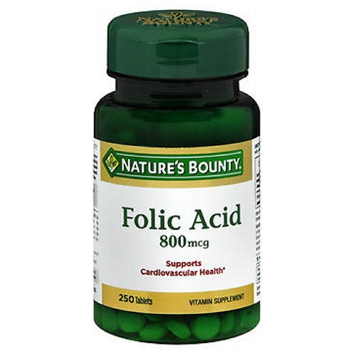 Natures Bounty Folic Acid 24 X 250 Tabs By Nature's Bounty