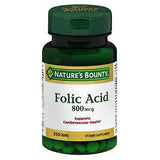 Nature's Bounty, Natures Bounty Folic Acid, 800 mcg, 24 X 250 Tabs