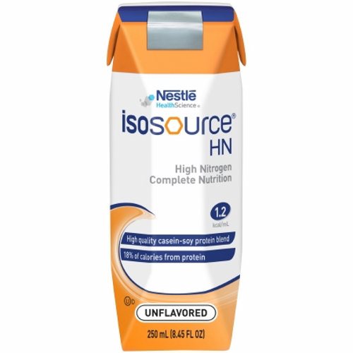Tube Feeding Formula Isosource  HN 250 mL Carton Ready to Use Unflavored Adult Count of 1 By Nestle Healthcare Nutrition