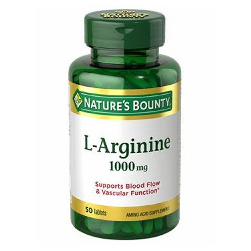 L-Arginine 24 X 50 Tabs By Nature's Bounty