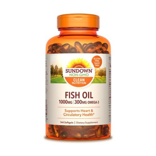Sundown Naturals Fish Oil 12 X 144 Softgels By Sundown Naturals