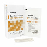 McKesson, Skin Closure Strip McKesson 1/8 X 3 Inch Nonwoven Material Flexible Strip Tan, Count of 200