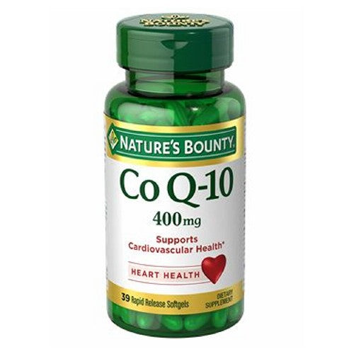 Co Q-10 24 X 39 Softgels By Nature's Bounty