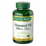 Nature's Bounty, Flaxseed Oil, 1200 mcg, 24 X 125 Softgels