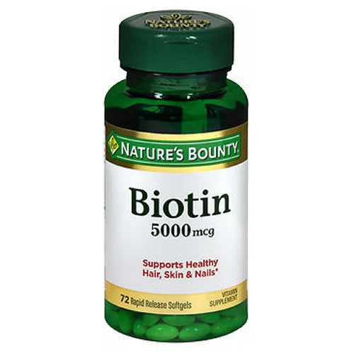 Nature's Bounty Biotin 24 X 72 Softgels By Nature's Bounty