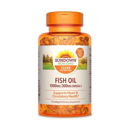 Sundown Naturals Fish Oil 12 X 72 Softgels By Sundown Naturals