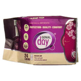 Genial Day, Feminine Liners with Anion Strip, 24 Count