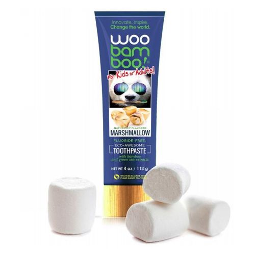 Marshmallow Toothpaste 4 Oz By Woo Bamboo