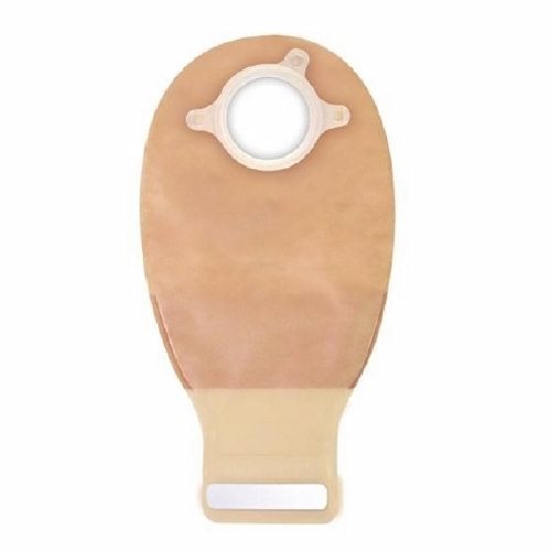 Filtered Ostomy Pouch Natura  12 Inch Length Drainable Tan 10 Count By Convatec