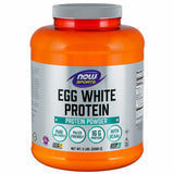 Now Sports Egg White Protein, Unflavored Powder - 5Lbs (2268g)