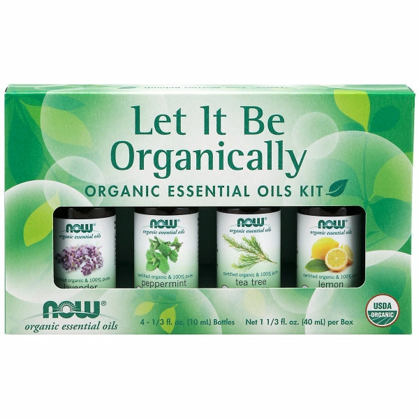 Organic Essential Oil Kit 1 Count By Now Foods
