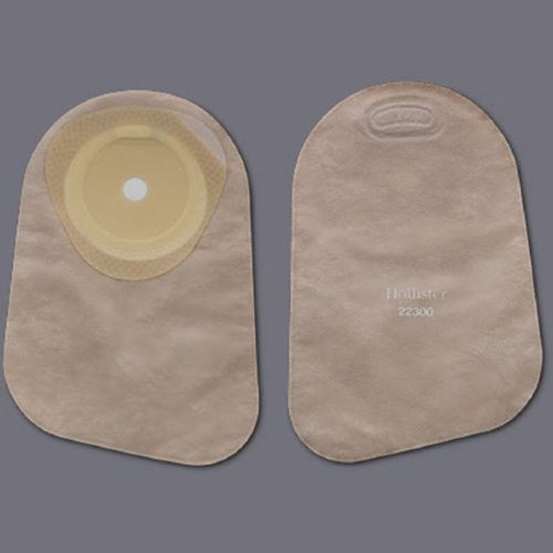 Hollister, Colostomy Pouch Premier One-Piece System 9 Inch Length 5/8 to 2-1/8 Inch Stoma Closed End Trim To Fi, Count of 30