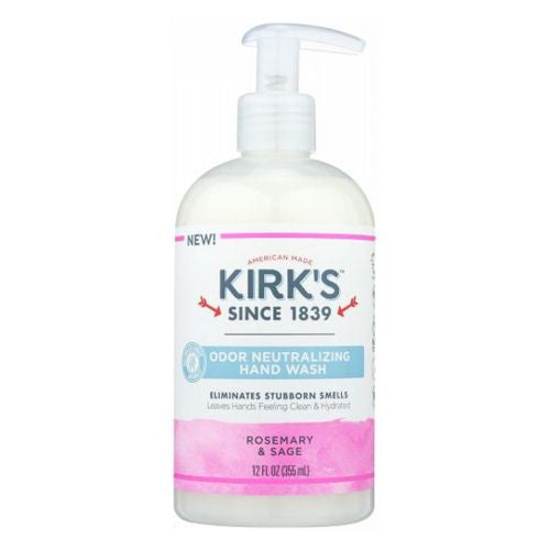 Hand Soap 3.5 Oz (Pack of 6) By Kirk's Natural Products
