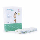 McKesson, Unisex Baby Diaper McKesson Tab Closure Size 6 Disposable Moderate Absorbency, Count of 4