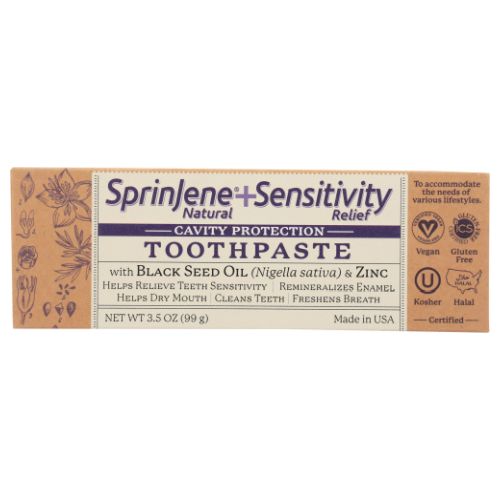 Sensitivity Cavity Protection Toothpaste 3.5 Oz By Sprinjene