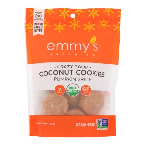 Pumpkin Spice Cookie 6 Oz (Case of 8) By Emmy's Organics