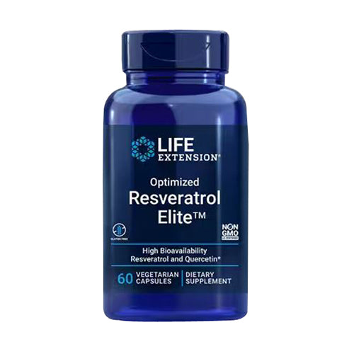 Optimized Resveratrol Elite 60 Veg Caps By Life Extension