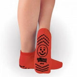 Principle Business Enterprises, Slipper Socks Pillow Paws Risk Alert  Terries 2X-Large Red Ankle High, Count of 1