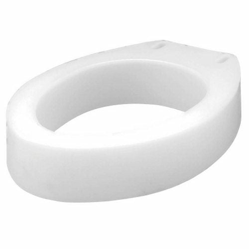 Carex, Elongated Raised Toilet Seat 3-1/2 Inch, Count of 1