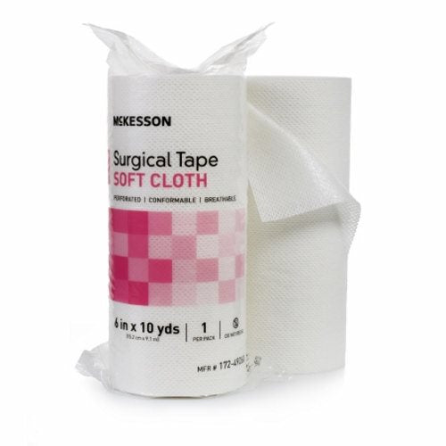 Medical Tape 6 Inch X 10 Yard NonSterile Count of 6 By McKesson