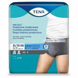 Male Adult Absorbent Underwear Count of 56 By Tena