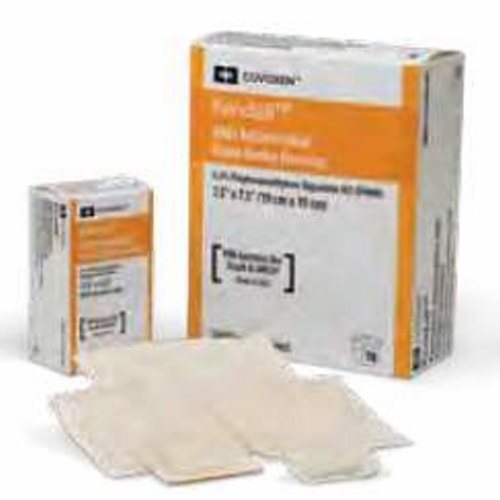 Antimicrobial Foam Dressing 3 1/2 x 5 1/2 Inch, Case of 50 By Cardinal