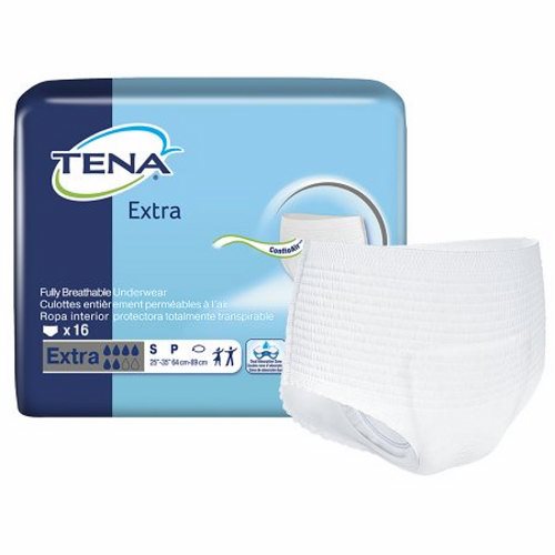 Unisex Adult Absorbent Underwear Count of 16 By Tena