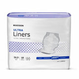 Incontinence Liner 24-1/2 Inch, 18 Bags By McKesson