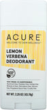 Lemon Verbena Deodorant Lemon Verbena 2.25 Oz By Acure