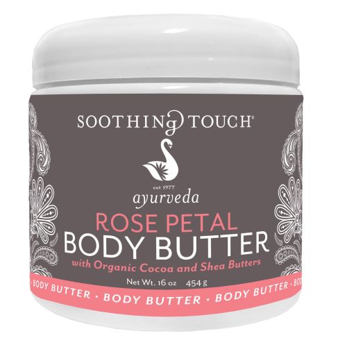 Soothing Touch, Rose Petal Body Butter, 16 Oz