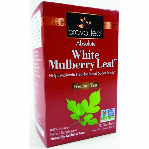 Absolute White Mulberry Leaf Tea 20 bags By Bravo Tea & Herbs