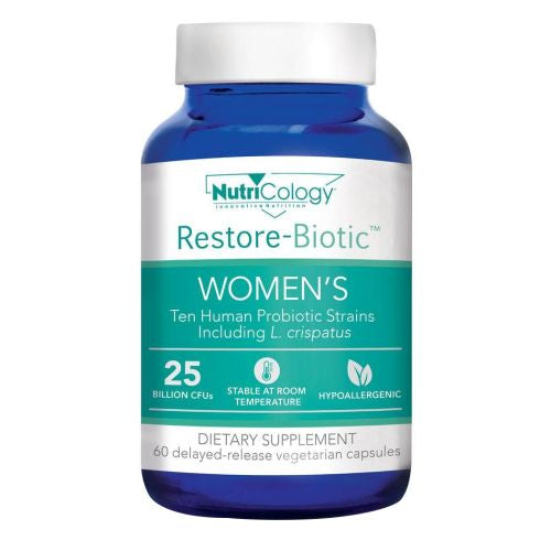 Restore-Biotic Women's 60 Veg Caps By Nutricology/ Allergy Research Group