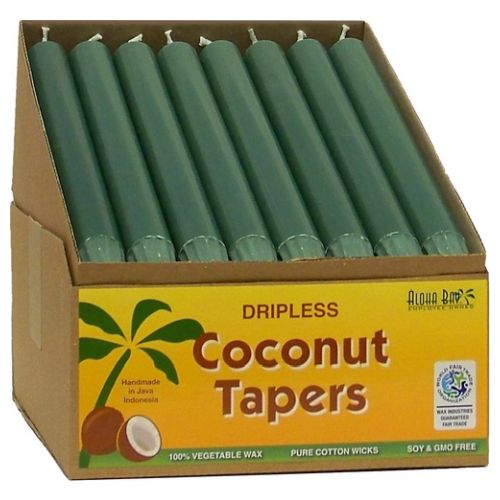 Coco Taper 9 Green 32 Count By Aloha Bay