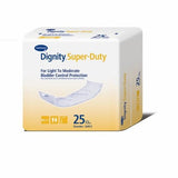 Hartmann Usa Inc, Incontinence Liner Dignity  4 X 12 Inch Moderate Absorbency Polymer Core One Size Fits Most Adult Un, Count of 25