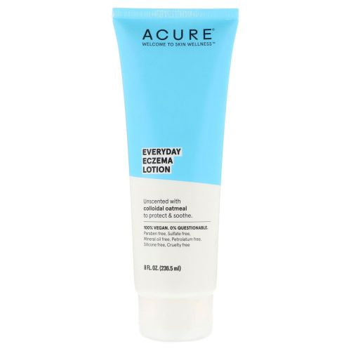 Acure, Everday Eczema Unscented Lotion, 8 Oz
