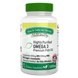 HP Omega-3 Premium Fish Oil 60 Softgels By Health Thru Nutrition