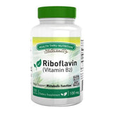 Riboflavin 100 Caps By Health Thru Nutrition
