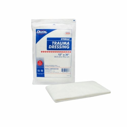 Dukal, Trauma Dressing 12 X 30 Inch Sterile, Count of 25