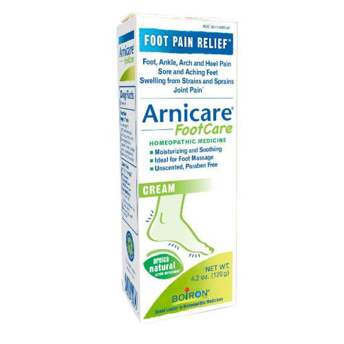 Boiron, Arnicare Foot Care Cream, 4.2 Oz