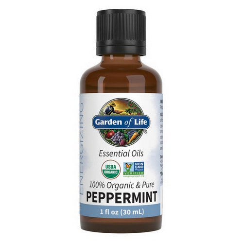 Garden of Life, Organic Essential Oil Peppermint, 1 Oz