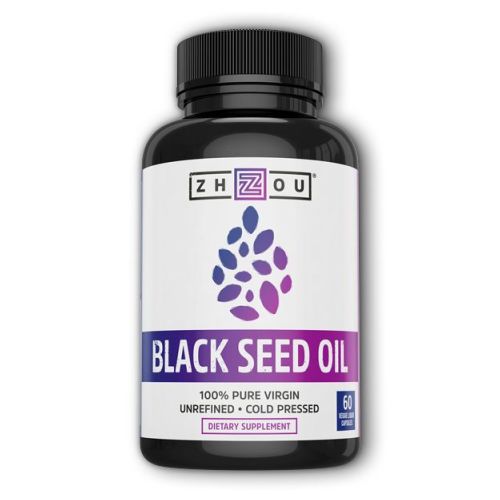 Black Seed Oil 60 Veg Caps By Zhou Nutrition