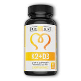 Zhou Nutrition, K2 + D3, 60 Veg Caps