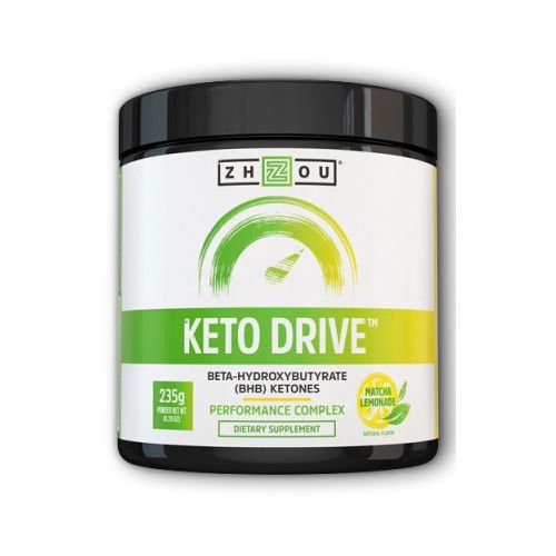 Keto Drive Matcha Lemonade 8.47 Oz By Zhou Nutrition