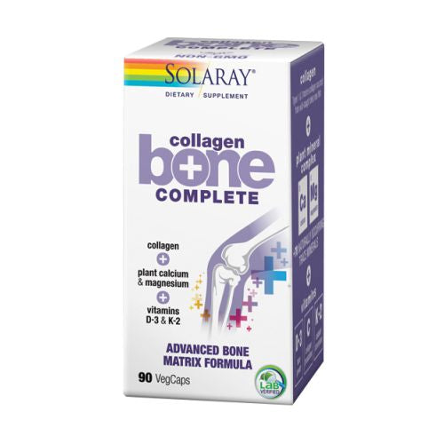 Collagen Bone Complete 90 Veg Caps By Solaray
