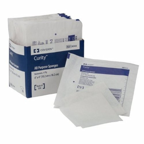 NonWoven Sponge Curity Polyester / Rayon 4-Ply 2 X 2 Inch Square Sterile 25 Count By Cardinal