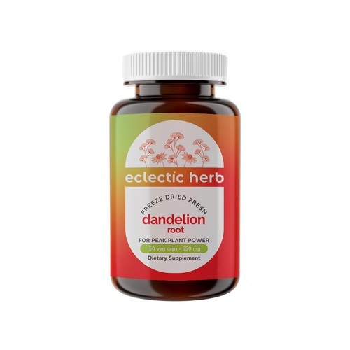 Dandelion Root 50 Caps By Eclectic Herb